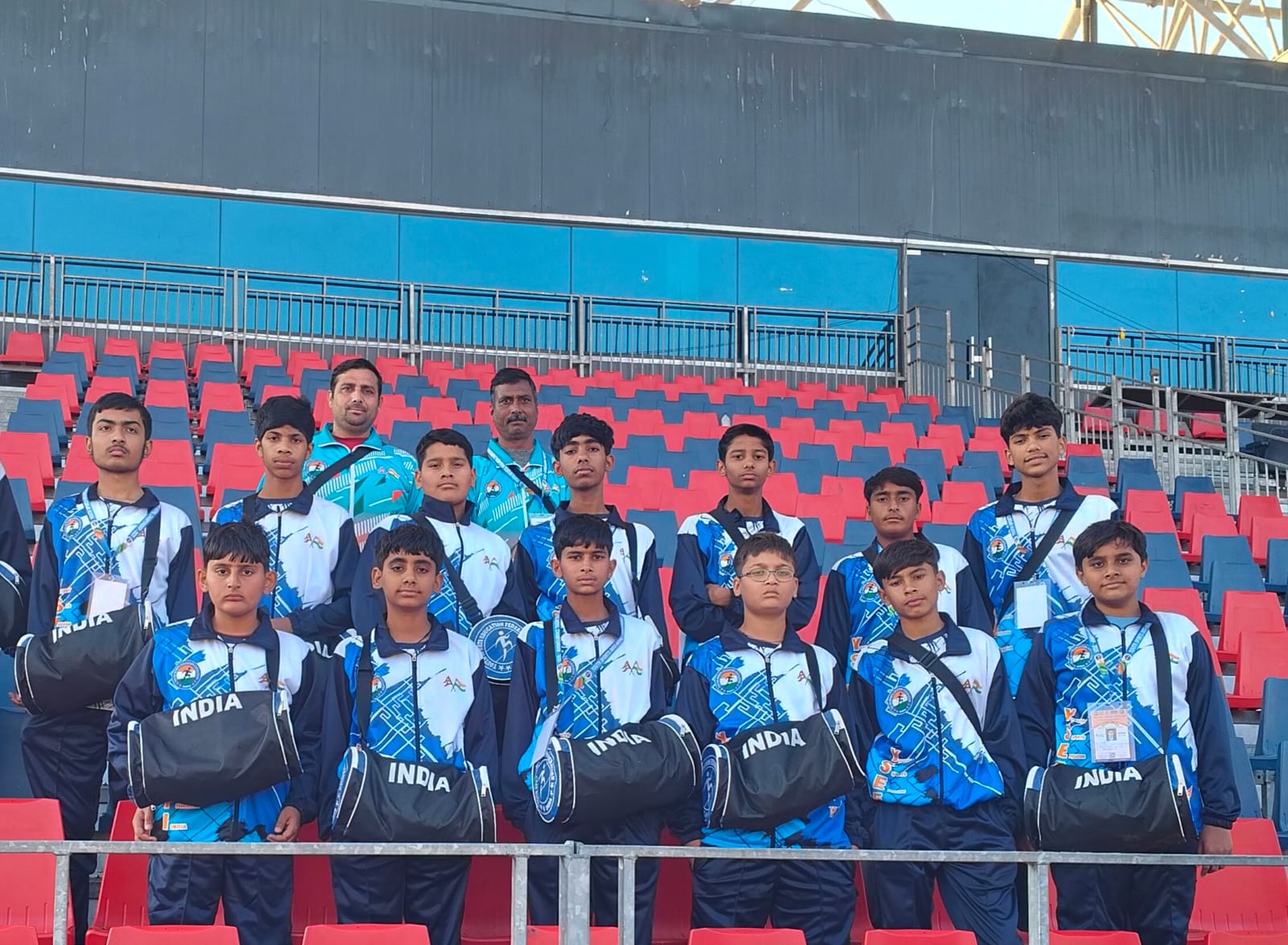 नेपाल में फुटबॉल में जेपी विद्या मंदिर के खिलाड़ियों ने दिखाया दमखम