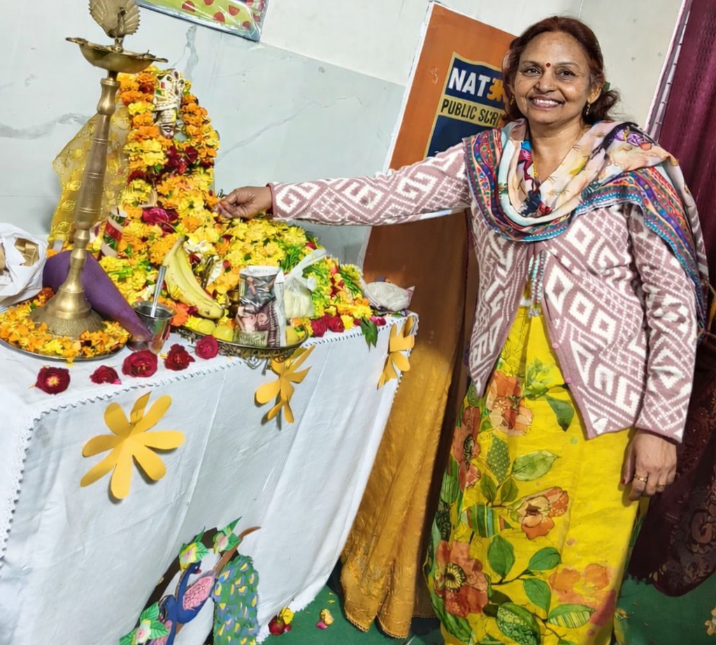 नेशन पब्लिक स्कूल में बसंत पंचमी पर विशेष प्रार्थना सभा का आयोजन